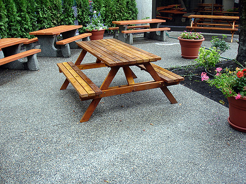 Insurance Corporation of British Columbia Stamped Concrete Project