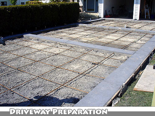 Stamped Concrete Driveway