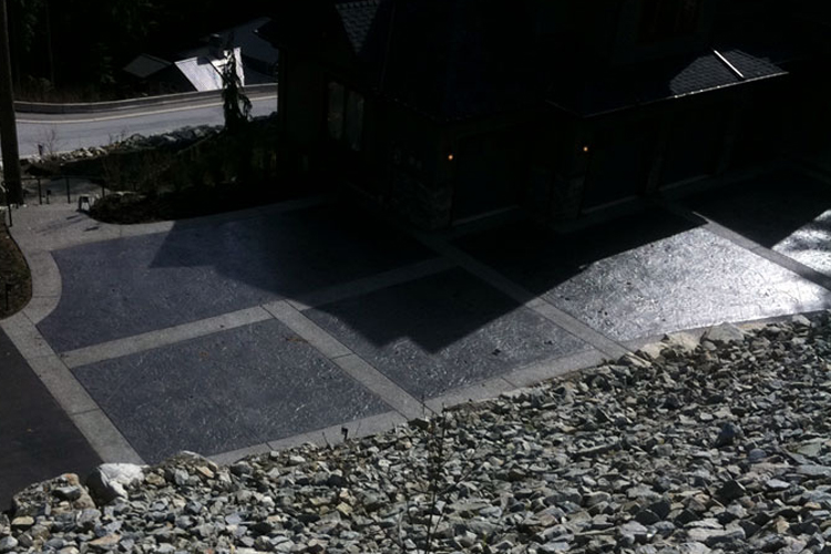 Stamped Concrete Driveway